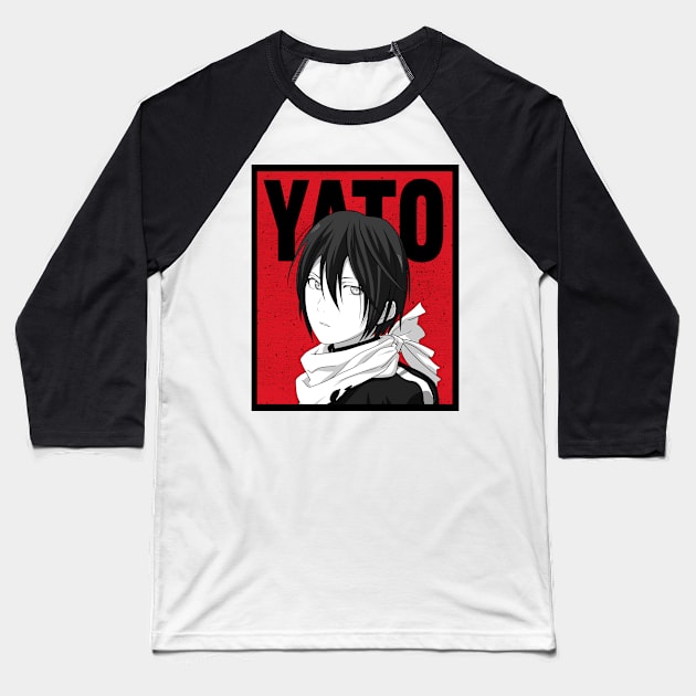 Team Yato - noragami Baseball T-Shirt by SirTeealot